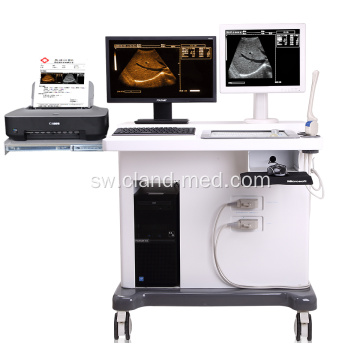 Matibabu ya 3D Trolley Ultrasound Machine na Workstation